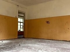 'Almost caught masturbating in an abandoned building????????'