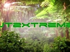 'Big tits futa babes fucking in jungle in a 3d fantasy animation by JT2XTREME'