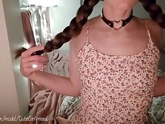 'Touchless orgasm ASMR baby girl roleplay'