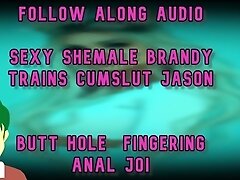 'Shemale Brandy Loves Anal with Jason FOLLOW ALONG WITH US'