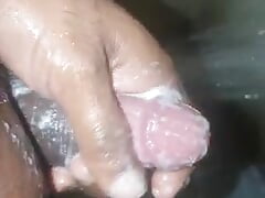 Dick cleaning and hanjob