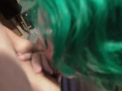 'Nerdy Teen Gets Cum On Her Face And Glasses'