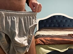 These are Earl's new gray briefs