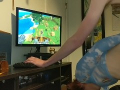 'Sexy GF gets tied up and bent over while I play Minecraft'