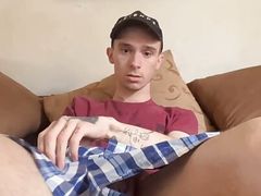 Tatted skinny guy playing