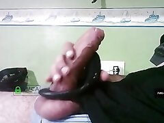 Playing with My Toy, Masturbation with Cumshot with Touch at the End.