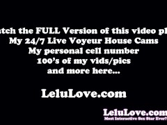 'He eats my pussy then blowjob & doggystyle cums on my lingerie - Lelu Love'