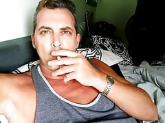 My Straight buddy Hunk Step Dad CORY BERNSTEIN Busted in Male CELEBRITY COCK Sextape Masturbating