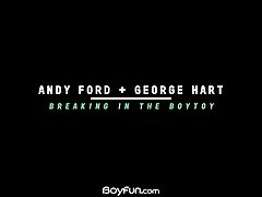 'BoyFun - Andy Ford Uses FleshLiight Before He Ass Fucks Fellow Twink George Hart'