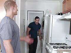 MEN - Landon Mycles Gives Up His Tight Ass To Phenix Saint's Huge Dick For Remodeling His Kitchen