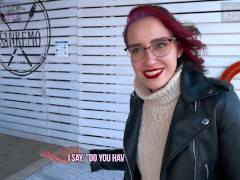 'Kiss Cat love Breakfast with Sausage - Public Agent Pickup Russian Student for Outdoor Sex 4k'