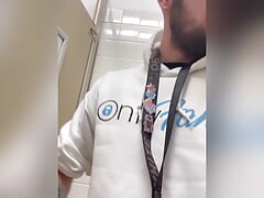 Risky at work content for onlyfans