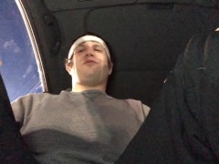 'Dude Doms Sissy With Burps In Car POV'