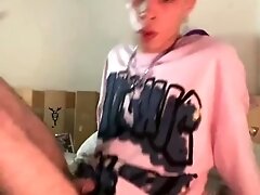 'cute skater  boy jerking in his bedroom   (cum, 18+)'