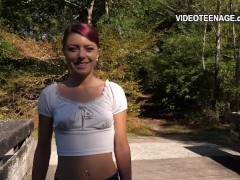 'lovely tiny girl does a porn audition'