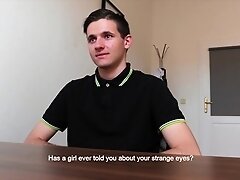 '  DIRTY SCOUT 211 -  Straight Stud Blows A Big Cock At His Interview'