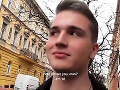 '  CZECH  HUNTER 517 - Amateur Gay For Pay Lil Twink Gets Bred'