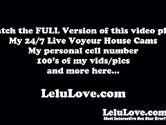 'Behind the scenes Porno VLOG w/ cameltoe catsuit cuckolding lingerie cock rating and much more... - Lelu Love'