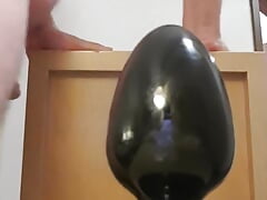 Anal plug 80 mm egg shape introduction. 20210916. serie 001