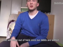 '  DEBT DANDY 263 -  Broke Jock Has No Choice But To Eat Some Ass To Pay His Debts'