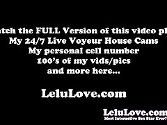 'Entertaining homemade couple joke & fuck missionary on live webcam with HUGE creampie & dripping closeups after - Lelu Love'