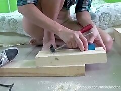 'DIY Bed 3-1 - Angle drilling + bonus fuck'