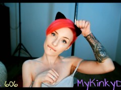 'mykinkydope.com Naughty kitten Pet play (Ass game, Ass plug, Tail plug)'