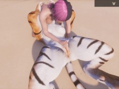 'Wild Life / Tiger Girl With Lesbian Teen'