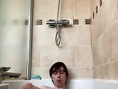 'Swimmer Boy Wanks In Slime Bath'