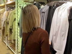 'Fucked her in the fitting room of the store / outdoor, public'