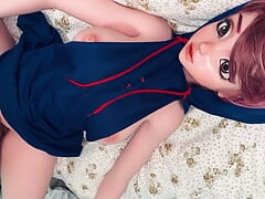 Small Penis Fucking And Cumming On Hooded Love Doll - Elsa Babe Silicone Love Doll Takanashi Mahiru