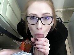 'Real Student and Teacher fuck in the Closet'
