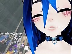 ' Amateur Long distance sex, Getting dommed with Lovense in VRchat'