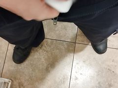 Piss and U Clean My Penis by WC in the Mall