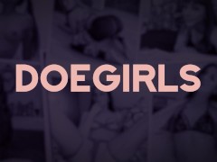 'DOEGIRLS - Hot Blonde Lucy Heart Rubs Her Perfect Pussy Till She Cums'