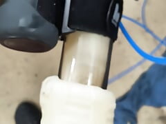 Tri Ported Milking receiver on The Handy and an l80 Pulsator