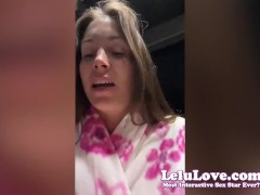 'Rubbing & spreading my pussy closeup JOI, getting back into ketosis, cuckold slut wife dirty talk, & lots more - Lelu Love'