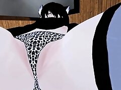 'Lewd Facesitting PoV with ASMR and countdown in VRchat'