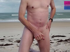 'The Captains Slut Boy Teasing and Edging Mistress T's cock during a nice visit to the beach'